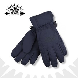【SNOW TRAVEL 100%羽毛防水透氣手套《藍》】AR-1/防風手套/保暖手套/羽絨手套/出國旅遊/賞雪/滑雪