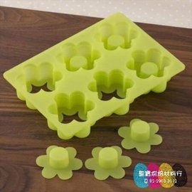 【聖寶】日本貝印COOKPAD立體花型矽膠果凍蛋糕烤模-6連式(DL-8073) - 1 /入