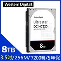 WD【Ultrastar DC HC320】企業級 8TB/7200轉/128MB/3.5吋/5Y(HUS728T8TALE6L4/0B36404)