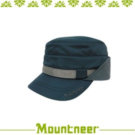 【Mountneer 山林 中性3M鋪棉耳罩軍帽《海藍》】12H02/保暖帽/戶外/登山