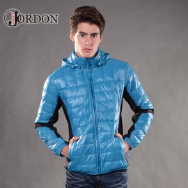 【JORDON 橋登 男 超輕撥水羽絨夾克《海藍》】993/輕量羽絨衣/羽絨外套/保暖外套