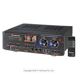＊來電享最低價＊HS-9503 AudioKing 250W+250W(4Ω) 專業擴大機系統/真空管擴大機/具動態及EQ擴展