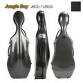 亞洲樂器 大提琴盒 Jungle Boy JBCE-712BGS 4/4∕複合碳纖盒∕黑灰色(小格紋)、重量3.5kg