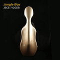 亞洲樂器 大提琴盒 Jungle Boy JBCE-712GDB 4/4∕複合碳纖盒∕金色(大格紋)、重量3.5kg