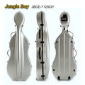 亞洲樂器 大提琴盒 Jungle Boy JBCE-712SGY 4/4∕複合碳纖盒∕銀灰色、重量3.5kg