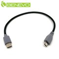 BENEVO OTG型 25cm USB3.1 Type-C(公)轉Micro USB(公)訊號傳輸線/充電轉接線