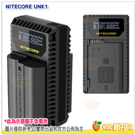 [免運] NITECORE UNK1 USB LCD 顯示 充電器 公司貨 相機座充 ENEL14A ENEL15 電池專用