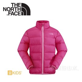 【The North Face 女童 550FP 羽絨外套《正粉紅》】NF00CHQ7HBU/防水透氣/兒童外套/鵝絨外套