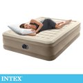 【INTEX】超厚絨豪華雙人加大充氣床-寬152cm (內建電動幫浦-fiber tech)15020020(64427ED)