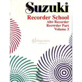 【Kaiyi Music】鈴木直笛 中音笛 第3冊教本Suzuki Recorder School part Vol.3