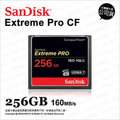 【台灣公司貨】SanDisk Extreme Pro CF 記憶卡 256G 256GB 160MBs 1067X