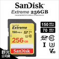 【台灣公司貨】Sandisk Extreme SDXC 256G 256GB V30 150/70MB/s 記憶卡