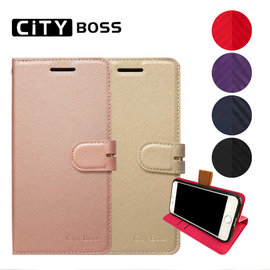 CITY BOSS 繽紛 撞色混搭 6.26吋 紅米 Note 6 pro 手機套 側掀磁扣皮套/保護套/背蓋/支架/手機殼/保護殼/卡片夾/可站立