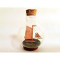 瓶中船 漂流瓶工藝品 一帆風順 許願瓶 工藝品 玻璃瓶船 小