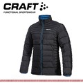 【 craft 瑞典 男 輕量羽絨外套《黑 藍》】 1902294 防水 防風 保暖外套 登山外套