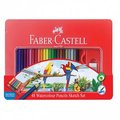【找找美術】Faber輝柏學生級水性色鉛筆48色/紅色鐵盒/超殺優惠價