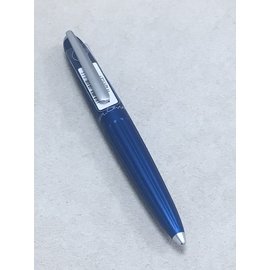 德國 DIPLOMAT 迪波曼 Aero太空梭鋼筆 不鏽鋼筆尖 絕美流線造型 霧面藍