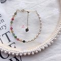 預購 香港🇭🇰 正生新款碧璽珍珠手鏈 搭配天然淡水珠
