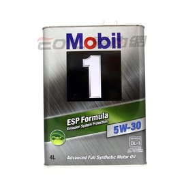 【易油網】MOBIL 1 ESP 5W30 機油 鐵罐 4L