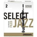 亞洲樂器 Rico Jazz Select Soprano Sax 高音薩克斯風 竹片 2H (新包裝 10片裝 )、Soprano/高音