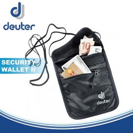 【Deuter 德國 SECURITY WALLET II 隱藏式錢包《黑》】3942116/防盜/側背包/貼身包/零錢包/運動腰包