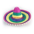 絨球彩色墨西哥草帽