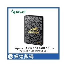 Apacer AS340 SATAIII 6Gb/s 240GB SSD 固態硬碟 二入裝