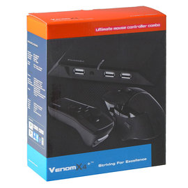Venom X4 滑鼠.手柄.鍵盤轉換盒 / 手機APP配置 支持 PS4.PS3.XONE.360.PC~ FPS遊戲