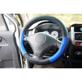 廠商特價 日本GM 859414 透氣方向盤套 藍色運動版 手感柔軟舒適 方向盤皮套 方向盤保護套 保護套 止滑