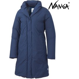 特價 Nanga 羽絨衣/披肩領長大衣/羽絨大衣 Shawl Collar Down Coat 11616 女款 NAY海軍藍 日本製