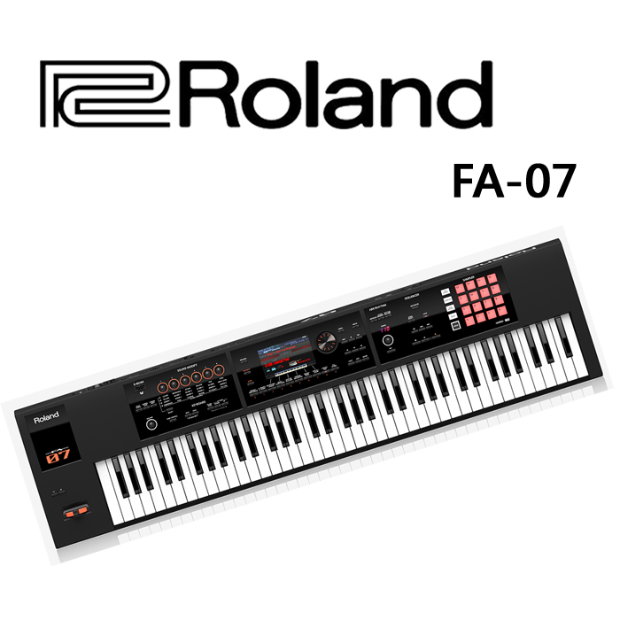Roland FA-07 Music Workstation 76鍵合成器鍵盤(預購) - PChome 商店街