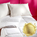 【法式寢飾花季】純品良織-五星飯店VIP御用羽絨枕頭(50%羽絨)舒適重磅款