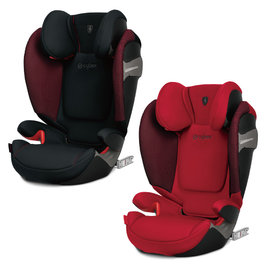 【加贈原廠杯架】Cybex Solution S-FIX 安全座椅/汽座 法拉利限定款(黑/紅)【總代理公司貨】