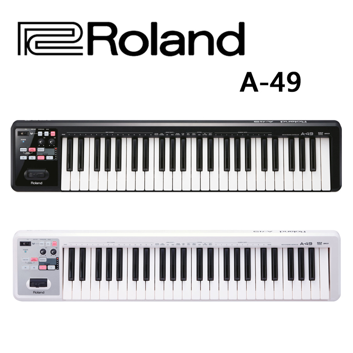 Roland A-49 49鍵MIDI Keyboard Controller主控鍵盤(黑/白兩色