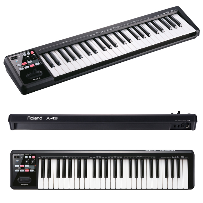 Roland A-49 49鍵MIDI Keyboard Controller主控鍵盤(黑/白兩色