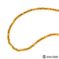 Jove Gold 漾金飾 圓滿黃金項鍊(約15.30錢)(約2尺60cm)