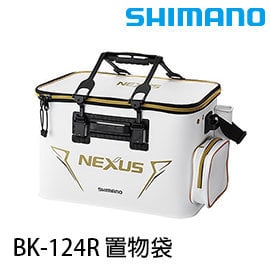 ◎百有釣具◎SHIMANO BK-124R 白色置物袋 規格:45cm (56573)