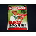【懶得出門二手書】英文雜誌《Newsweek》DIANA'S LEGACY AT RISK 1999.3.8 (無光碟)│(2