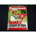 【懶得出門二手書】英文雜誌《Newsweek》DIANA'S LEGACY AT RISK 1999.3.8 (無光碟)│(21F32)