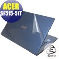 【Ezstick】ACER SF515-51T 二代透氣機身保護貼(含上蓋貼、鍵盤週圍貼、底部貼)DIY 包膜