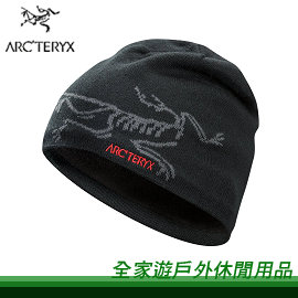 【全家遊戶外】㊣Arcteryx 始祖鳥 加拿大 Bird Head針織毛帽 Black 黑 ARC22992/大鳥帽 羊毛 保暖帽 針織帽