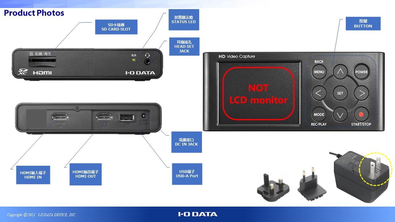 預購商品】I-O DATA GV-HDREC 影像截取卡- 國際艾歐資訊股份有限公司