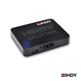 LINDY 38157 迷你型 HDMI1.4 10.2G 一進二出分配器