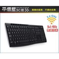 《平價屋3C 》全新 含稅 Logitech 羅技 無線鍵盤 K270 2.4GHz 中文版 全黑 有注音 鍵盤