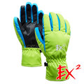 EX2 滑雪觸控保暖手套『黃綠』866080-C 露營.戶外.保暖.可觸控手套.防風手套.保暖手套.防滑手套.刷毛手套.滑雪手套