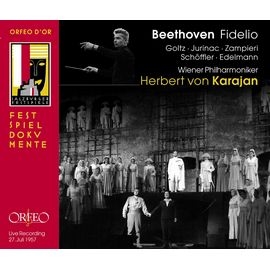 C771082 貝多芬: 歌劇(費戴里奧) 卡拉揚 指揮 維也納愛樂 Karajan / Beethoven: Fidelio (Orfeo)