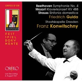 C839112 孔維茲尼/貝多芬/莫札特/理查史特勞斯(1961年薩爾茲堡現場錄音) Konwitschny conducts Beethoven, Mozart &amp; Strauss (Orfeo)