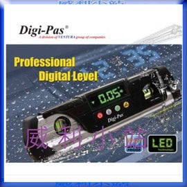 威利小站】英國Digi-Pas DWL-280 PRO 數位水平尺230mm 水平尺世界級