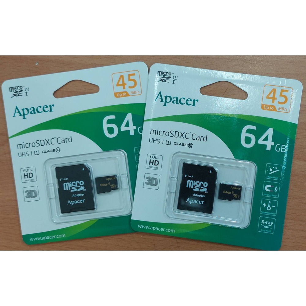 64G 記憶卡 Apacer 宇瞻 microsd SDHC 64GB UHS-1 c10 45MB/s 團購
