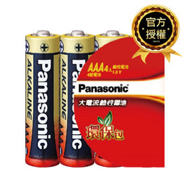 Panasonic 國際牌 鹼性電池 4號 (4入)